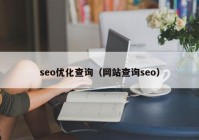 seo优化查询（网站查询seo）