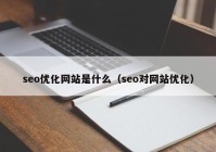 seo优化网站是什么（seo对网站优化）